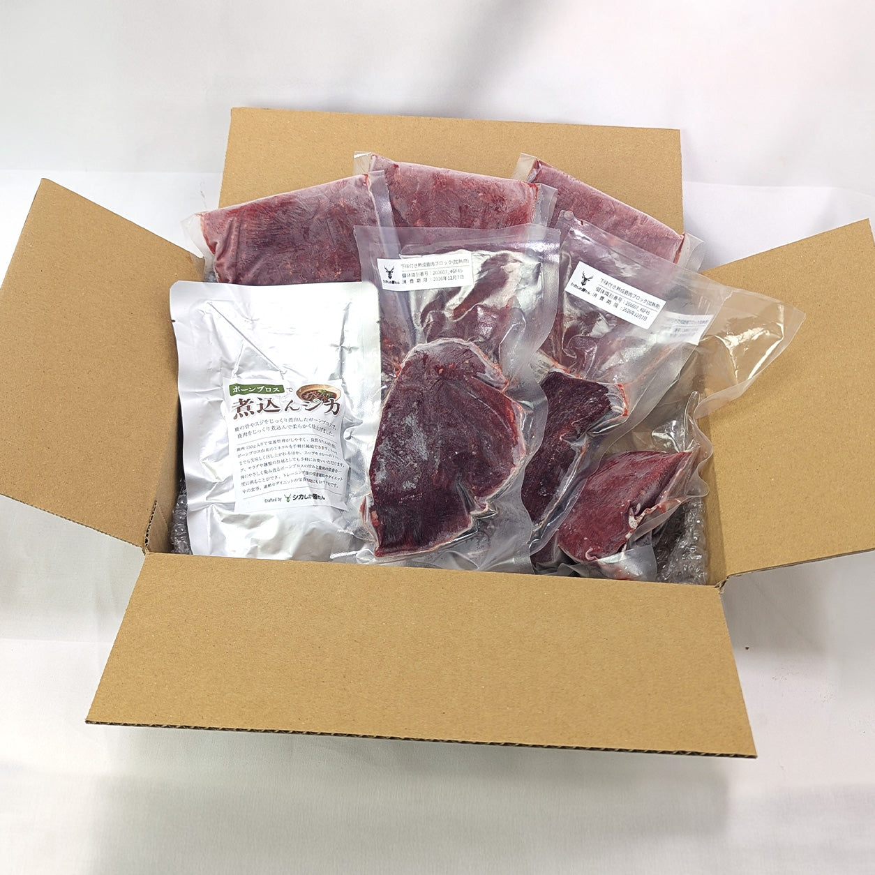【ブロック&パティ】下味付き熟成鹿肉150g|6パック(選べる特典付き)【2026年秋販売予定】