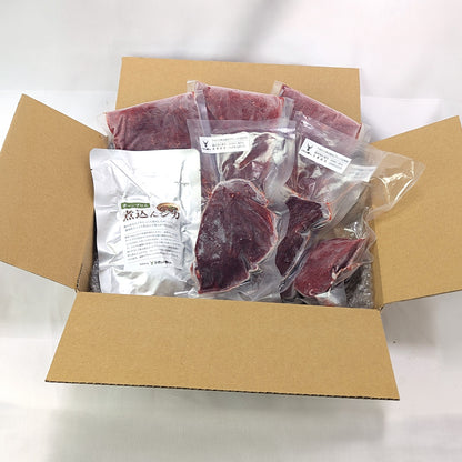 【ブロック＆パティ】下味付き熟成鹿肉150g｜6パック（選べる特典付き）【2026年秋販売予定】